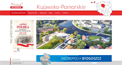 Desktop Screenshot of kujawskopomorskie.polskamultimedialna.pl