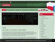 Tablet Screenshot of polskamultimedialna.pl